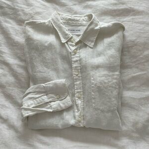 Everlane linen button down